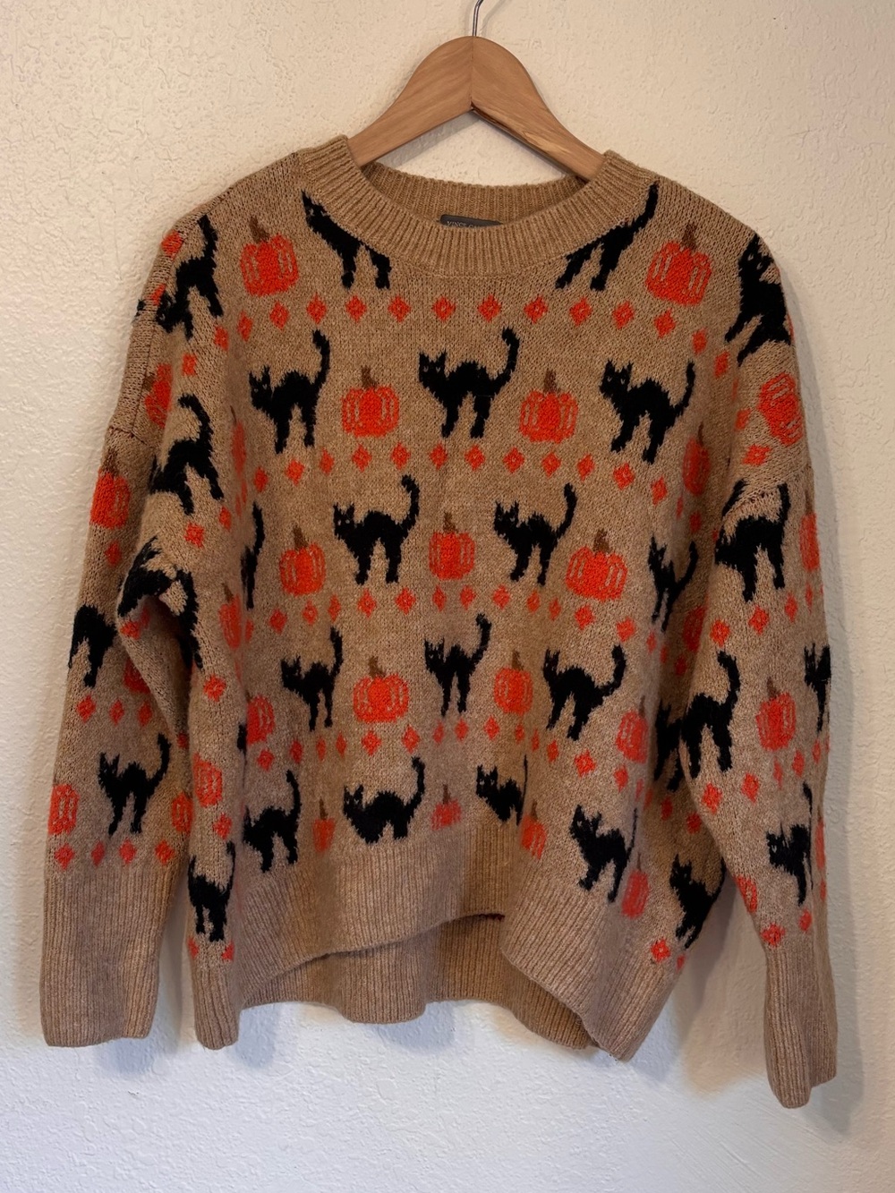 Vince Camuto Halloween Crewneck Sweater Large